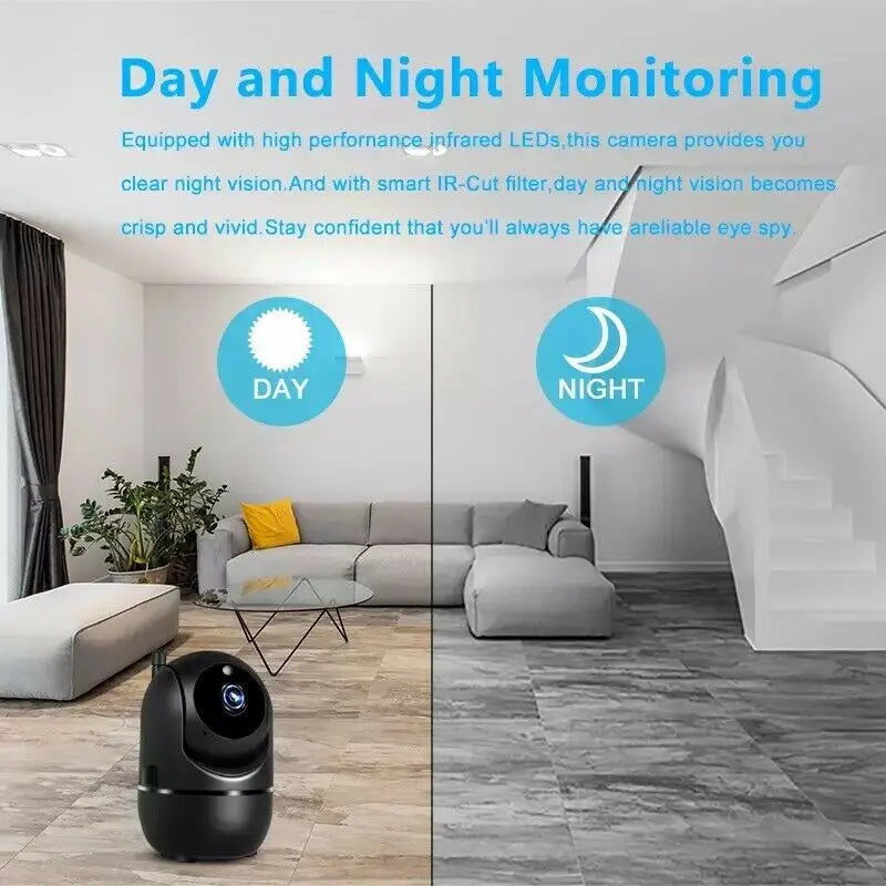 Ycc365 Plus 1080P Cloud HD IP Camera WiFi Auto Tracking Camera Baby Monitor Night Vision Security Home Surveillance Camera_Winnie Lin