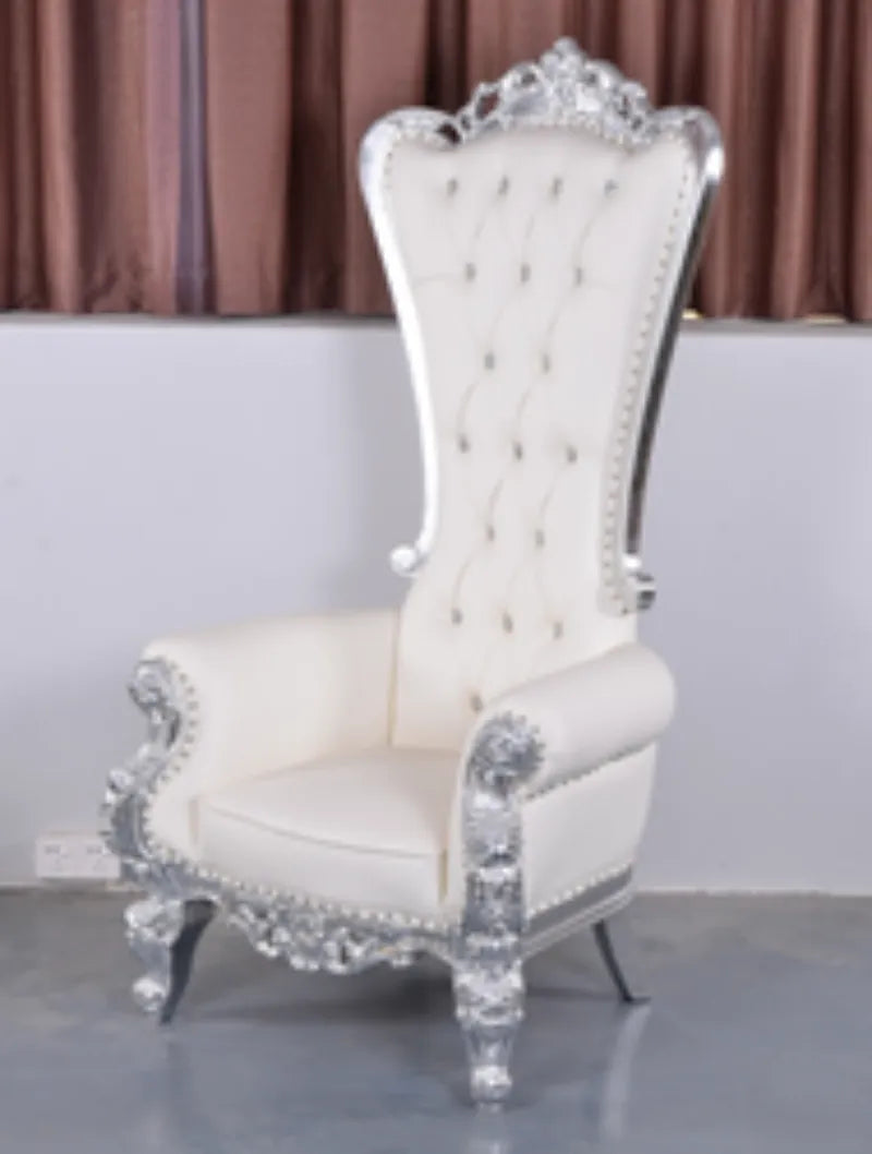 Luxury Royal Cheap King Throne Chair Pink Wedding Chair For Bride And Groom