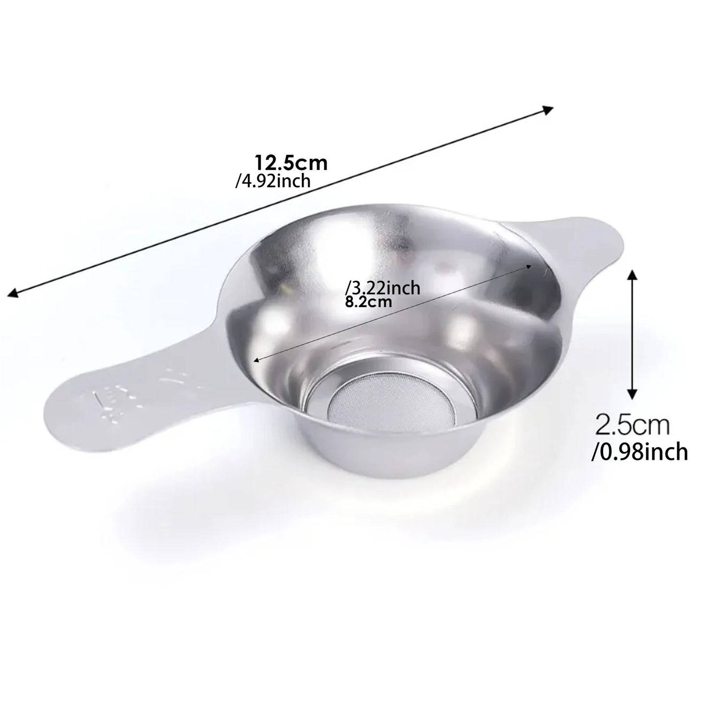 Stainless Steel Kitchen Coffee Tea Strainer Funnel Reusable Filter With Handle Gauze Filter Kettles Coffee Machine Accessories