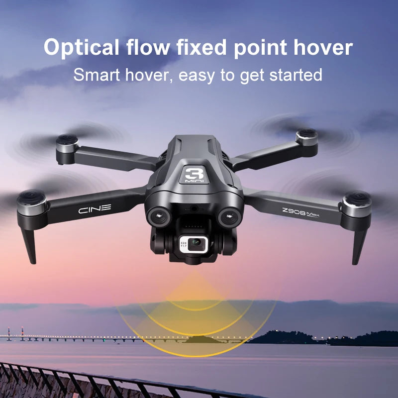 Lenovo Z908Pro Max Drone moteur sans balais Dual8K GPS professionnel WIFI FPV évitement d'obstacles quatre axes pliant Rc quadrirotor jouet _
JASMIN LI