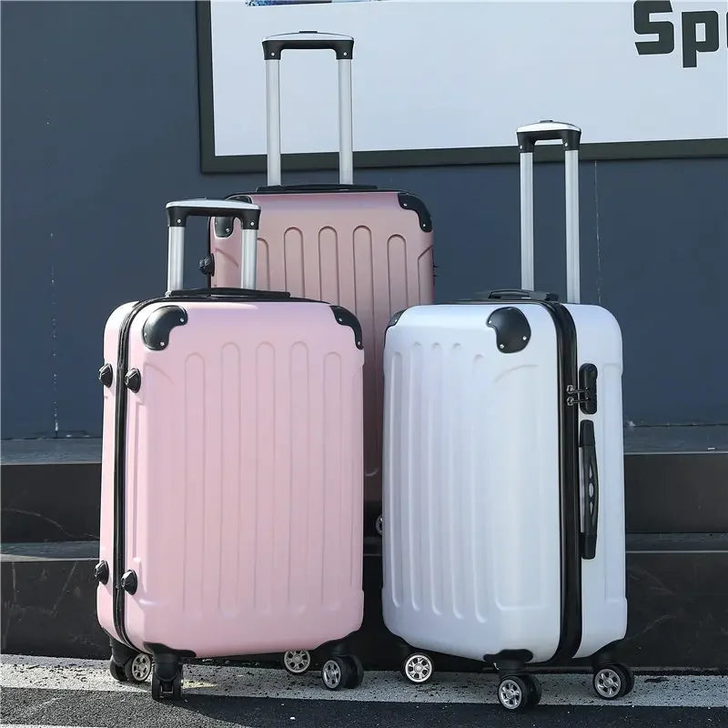 2024 New Man's And Women's Travel Luggage Business Trolley Suitcase Bag Spinner Boarding 20/22/24/26/28 Inch Universal Wheel