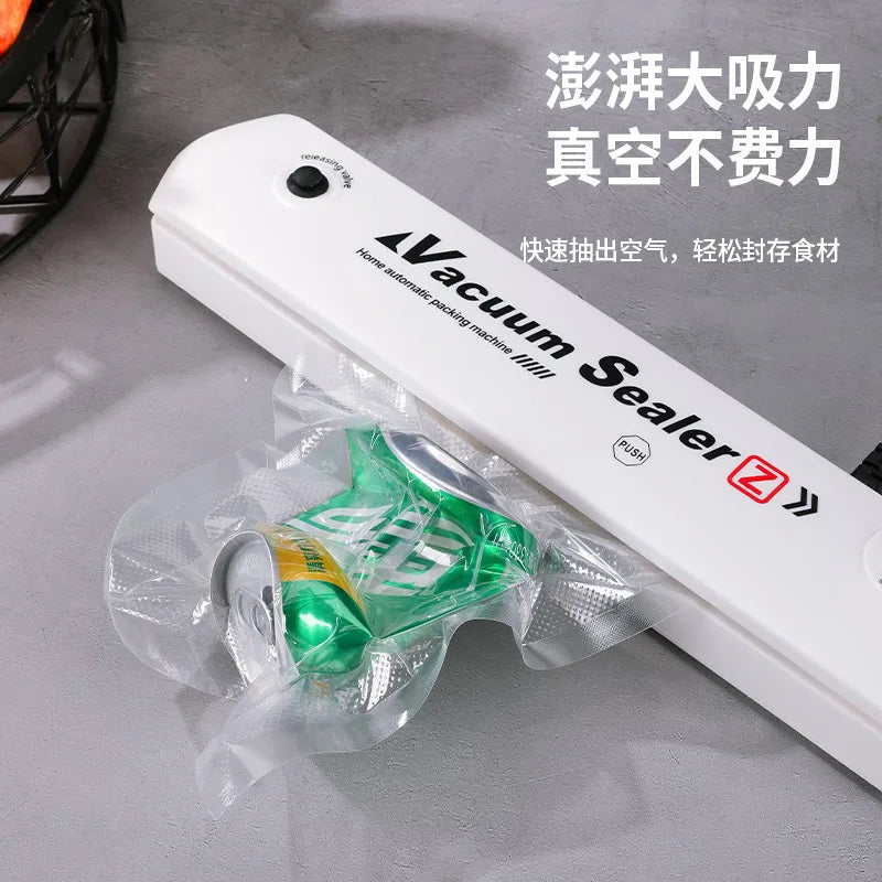 Xiaomi Mijia New Vacuum Sealer Packaging Machine 220V/110V with10pcs Vacuum Bags Household Green Food Vacuum Sealer Degasser