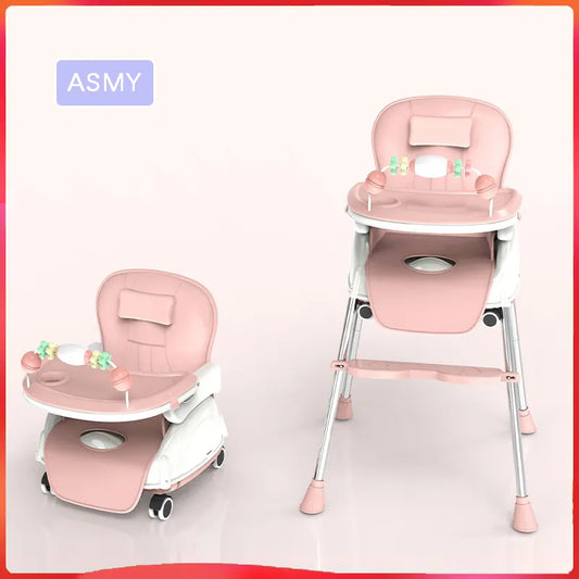 Chaise haute pliante pour bébé, chaise haute de salle à manger pour enfants, Table d'alimentation et chaise pour bébés, siège rehausseur pour tout-petits