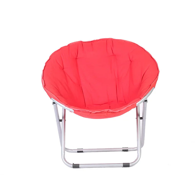 Camping chair portable round folding office lounge chair light outdoor folding chair