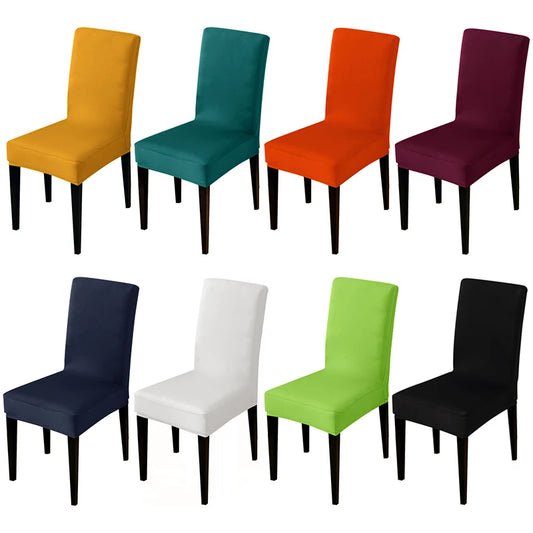 28 Colors For Choice Universal Size Chair Cover Cheap Big Elasticity Seat Protector Seat Case Chair Covers For Hotel Living Room