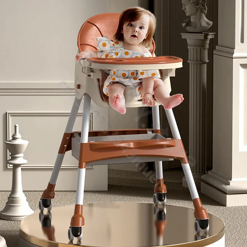 Chaise de salle à manger pour enfants/bébé mangeant un siège pliable/bébé multifonctionnel ascenseur maison apprendre à s'asseoir chaise de table à manger