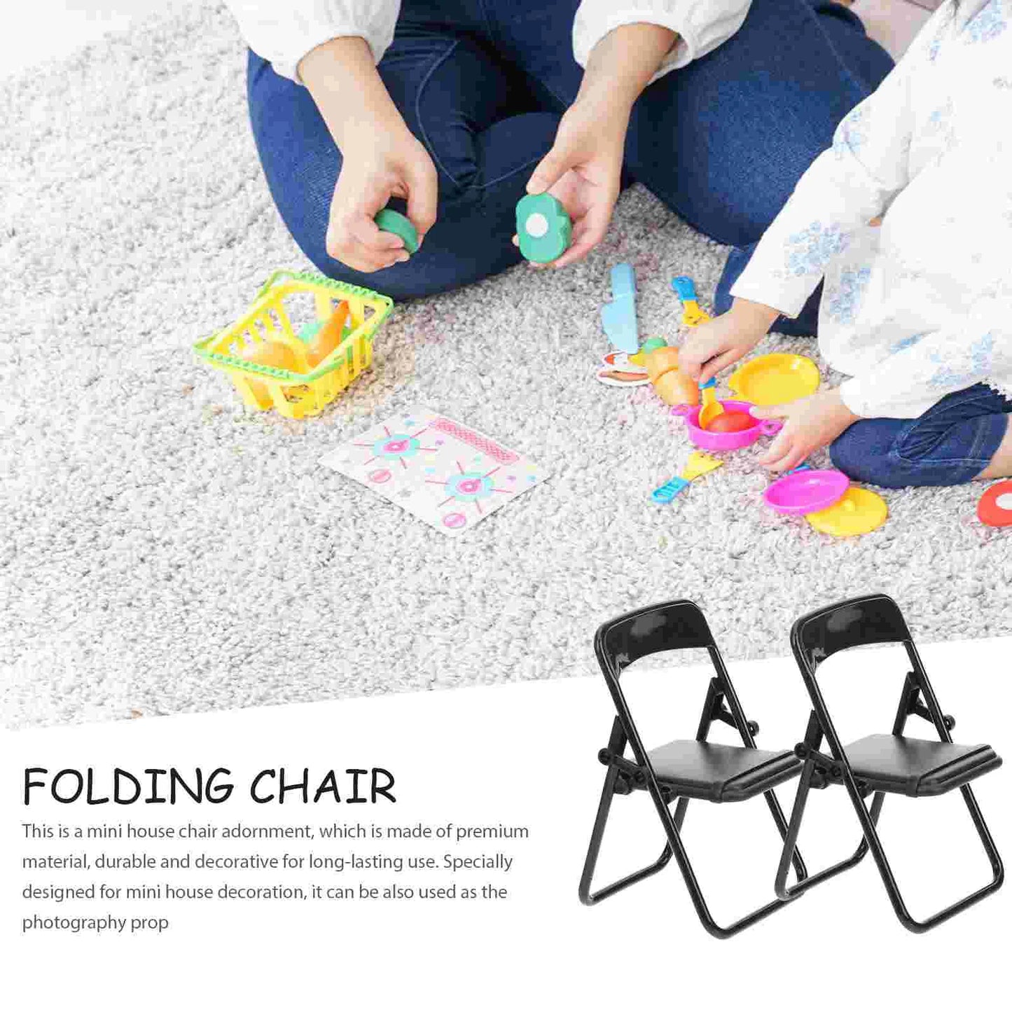 Stand Chair Desktop Cell Foldable Mini House Model Dock Decorative Mobile Display Holder Tablet Cradle Adjustable Plastic