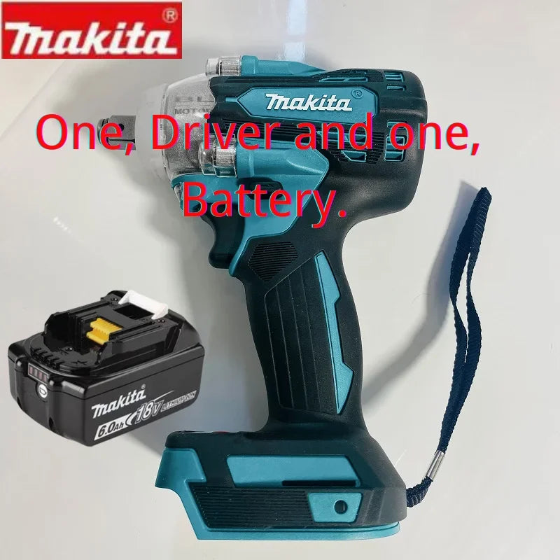 Makita Tool Set Brushless DTW300 18V Power Large Torque Wind Cannon Remove Wrench 330Nm Tire Lithium Auto Repair Cordless