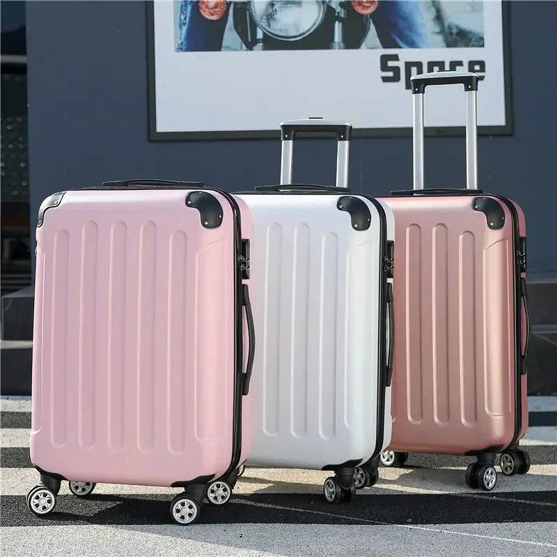 2024 New Man's And Women's Travel Luggage Business Trolley Suitcase Bag Spinner Boarding 20/22/24/26/28 Inch Universal Wheel