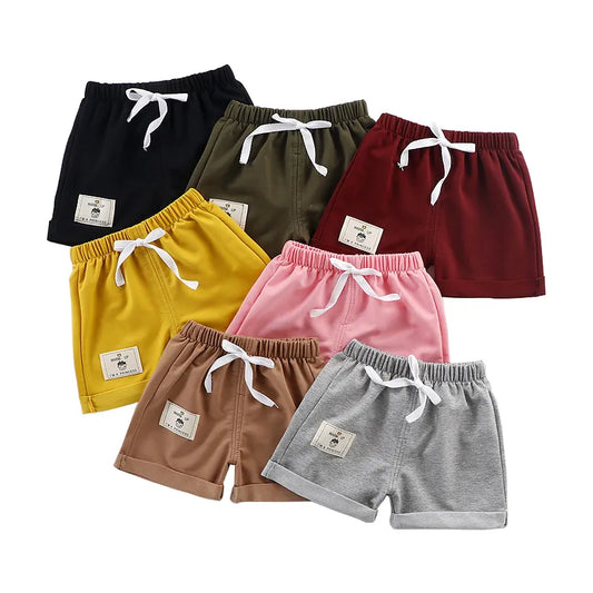 12M à 5T nouveau-né bébé Shorts pour garçon décontracté solide bébé enfants Shorts pantalons garçons Shorts d'été mince bébé garçon vêtements