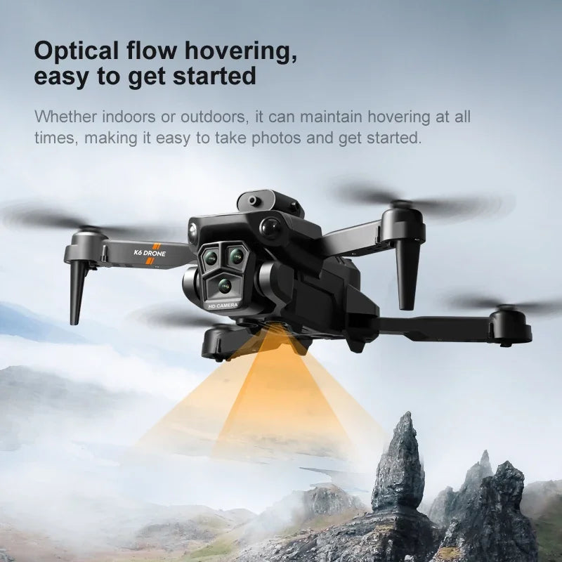 Mijia K6 Max Drone 8K GPS professionnel trois caméras grand Angle flux optique quadrirotor pour éviter les obstacles