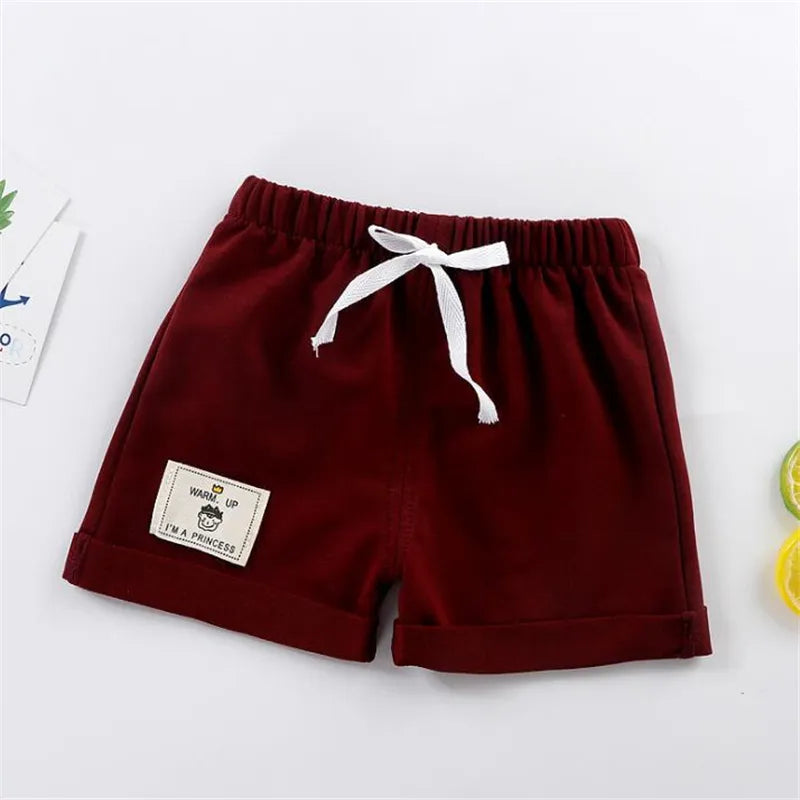 12M à 5T nouveau-né bébé Shorts pour garçon décontracté solide bébé enfants Shorts pantalons garçons Shorts d'été mince bébé garçon vêtements