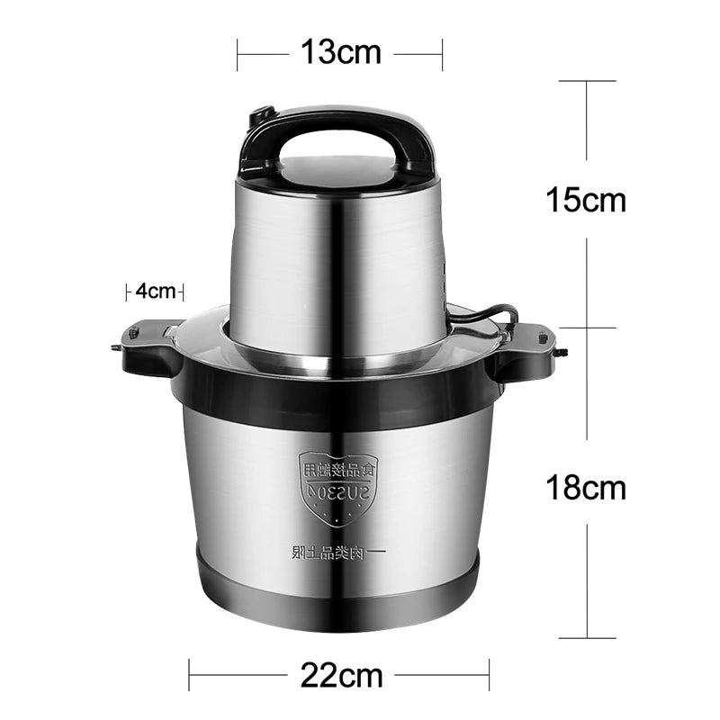 6L FuFu Pounding Machine Commercial Electrical Meat Grinder_Yu Sweetie