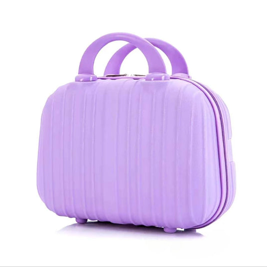 14-inch Carry-on Hand Suitcase Cosmetic Bag Small Cabin Travel Mini Carrier Suitcase Storage Box Makeup Cases Luggage for Women