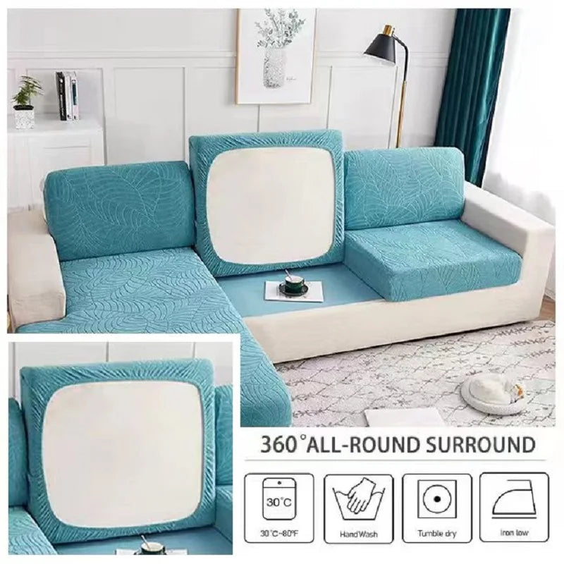 Waterproof Sofa Cover For Living Room Stretch Jacquard Sofa Seat Covers Cheap Sofa Slipcover Delicate Sofa Covers For Home Hotel