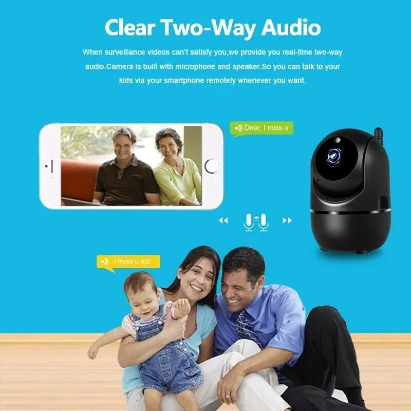 Ycc365 Plus 1080P Cloud HD IP Camera WiFi Auto Tracking Camera Baby Monitor Night Vision Security Home Surveillance Camera_Winnie Lin