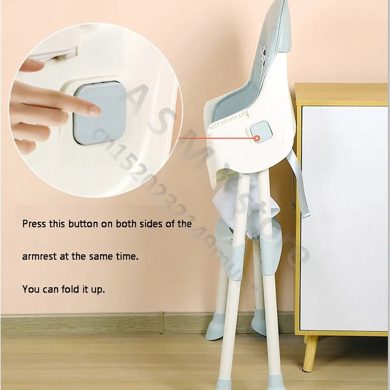 Bébé multifonctionnel ascenseur maison apprendre à s'asseoir table à manger chaise/enfants dinant la chaise/bébé manger siège pliable