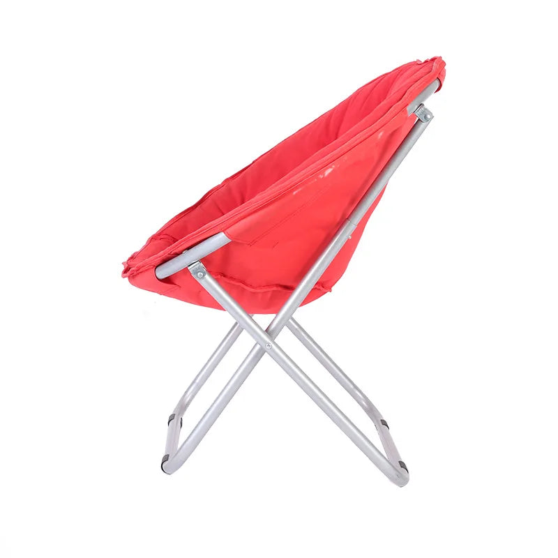 Camping chair portable round folding office lounge chair light outdoor folding chair