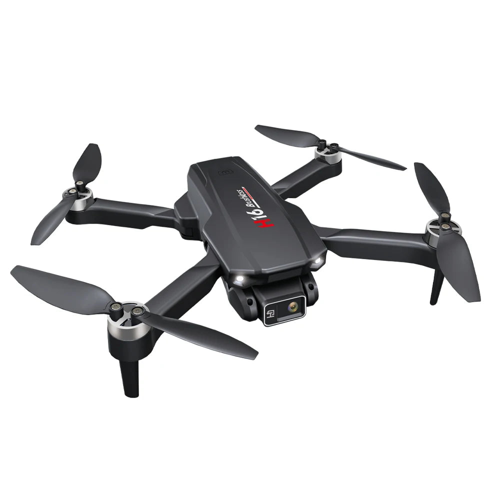 Mini Drone RC avec caméra Wifi Fpv, photographie sans balais, quadricoptère pliable, professionnel, jouets H16 pour enfants de 14 ans et plus