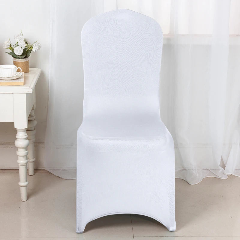 Spandex Chair Cover Stretch Dining Outdoor Chair Covers Protector Stretch Chair Cover for Party Banquet, Wedding Event, Hotel