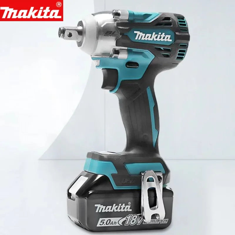 Makita Tool Set Brushless DTW300 18V Power Large Torque Wind Cannon Remove Wrench 330Nm Tire Lithium Auto Repair Cordless