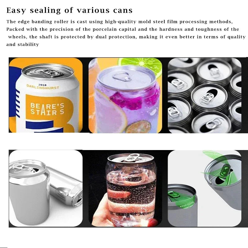 Can Seamer Machine semi-automatic Milk Tea Shop Beverage Sealing Machine Aluminum Beer Can Sealing Machine Cola Sealing Machine