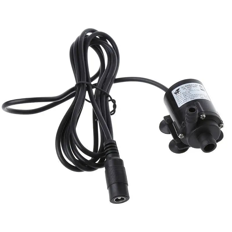 Ultra-quiet DC 12V Home Portable Brushless Motor Submersible Water Pump for Cooling System Fountains Heater Mini Water Pump