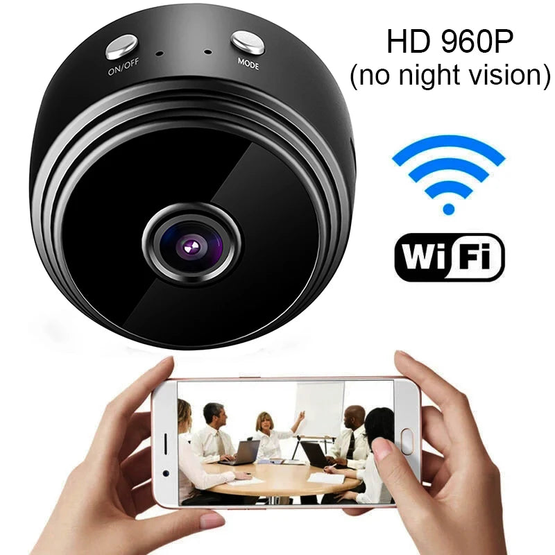 A9 Mini caméra 1080P HD caméra réseau WiFi sans fil pour Android Smart Home enregistreur à distance caméra IP antivol prise en charge TF_Winnie Lin