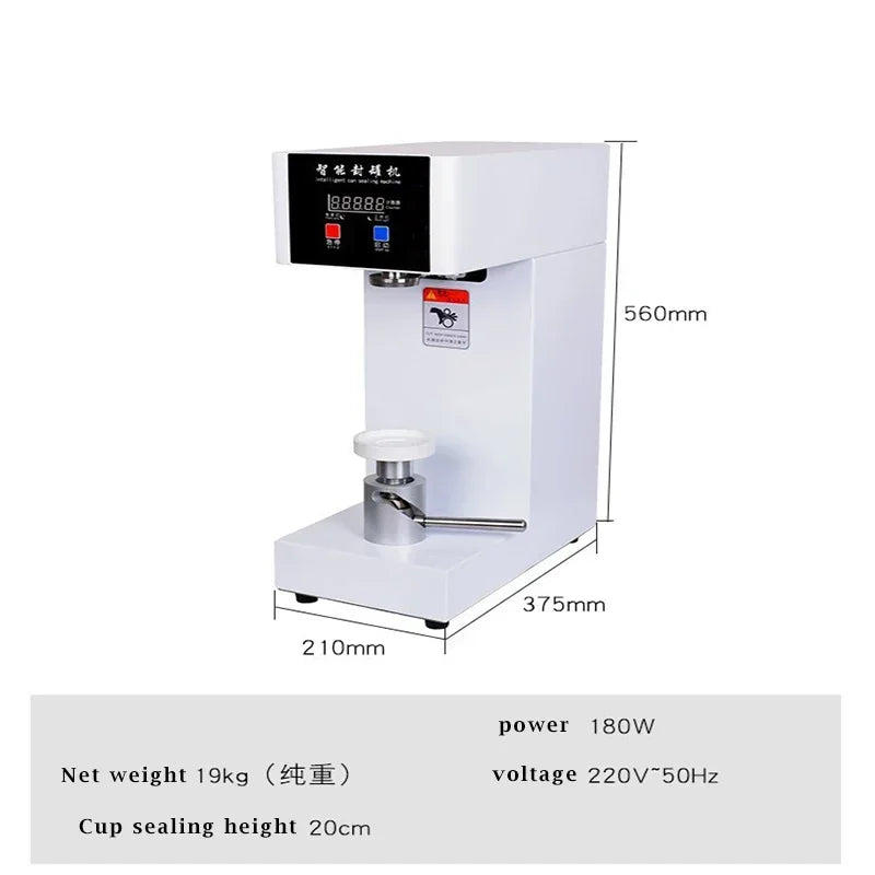 Can Seamer Machine semi-automatic Milk Tea Shop Beverage Sealing Machine Aluminum Beer Can Sealing Machine Cola Sealing Machine