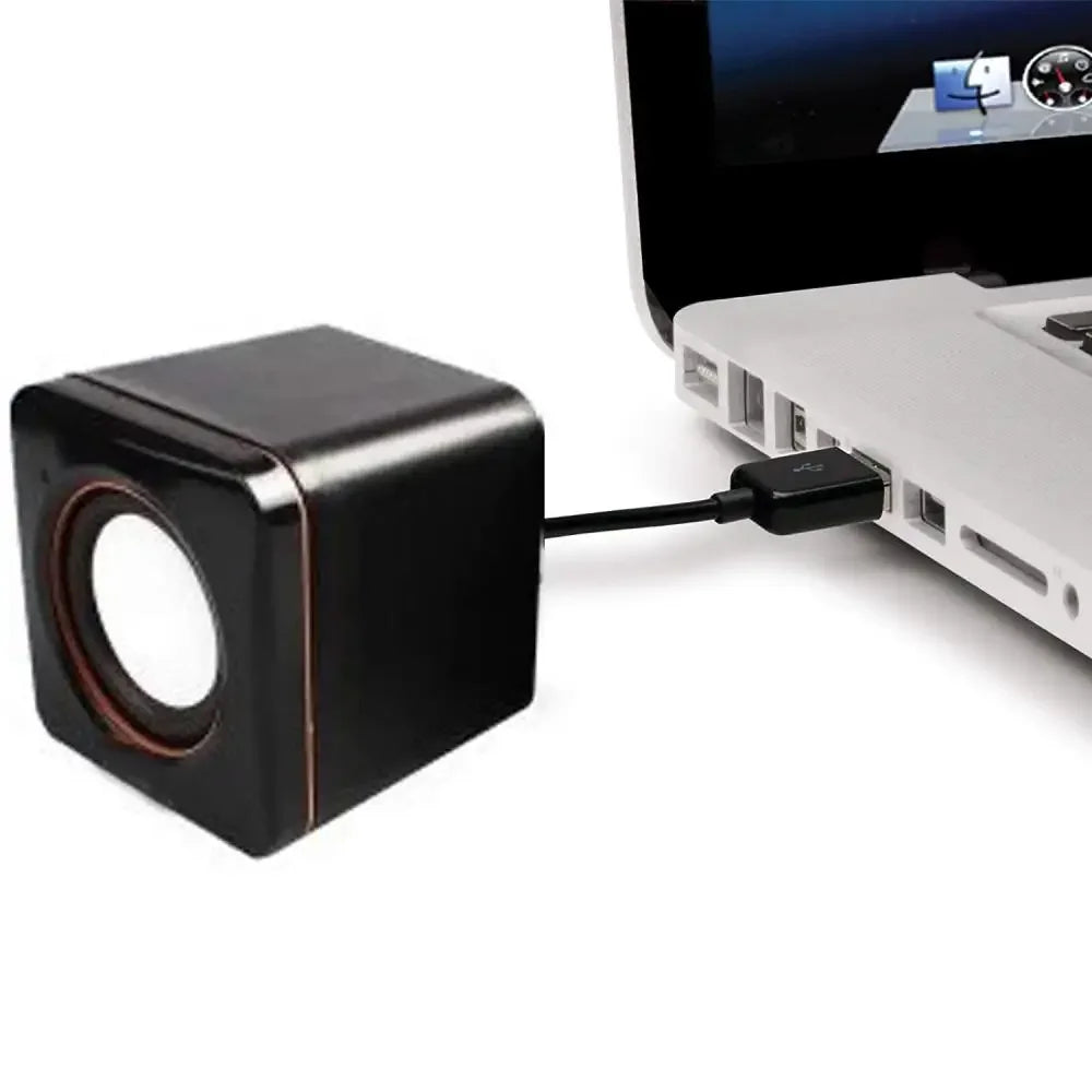 Computer Speakers Portable USB Powered Desktop Mini Speaker Bass Sound Music Player System Wired Small Speaker