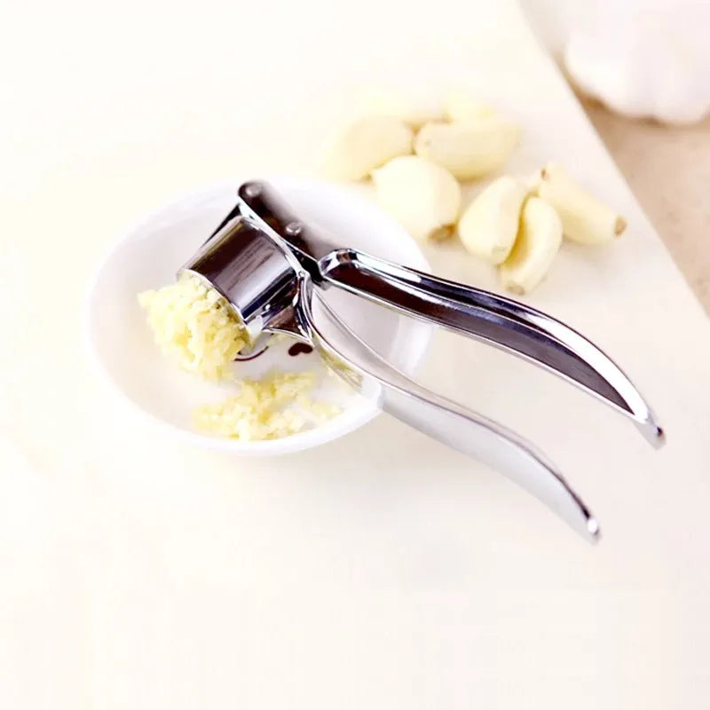 Imitating Stainless Steel Garlic Press Crusher Kitchen Cooking Vegetables Ginger Squeezer Masher Handheld Ginger Mincer Tools