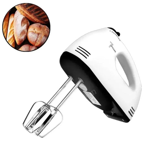 Electric Handheld Egg Beater Whisk Blender Home Kitchen Food Mixer 7 Speed Food Mixer Table Stand Cake Dough Stir Mixer