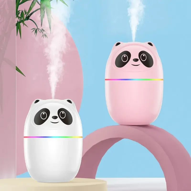 Kitten and Bear Humidifier Cute Air Humidifier Home Essential Oil Diffuser Household Car Air Purifier Essential Oils Humidifiers