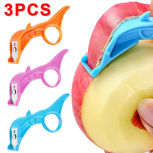 3/1Pcs Fruit Apple Kiwi Peeler Orange Cutter Vegetable Stainless Steel Peelers Portable Potatoes Manual Peeling Kitchen Tools