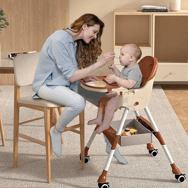 Chaise de salle à manger pour enfants/bébé mangeant un siège pliable/bébé multifonctionnel ascenseur maison apprendre à s'asseoir chaise de table à manger