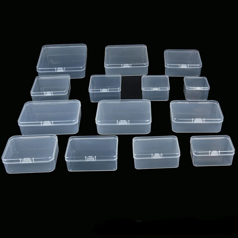 Transparent PP plastic box rectangular square  jointed packaging box