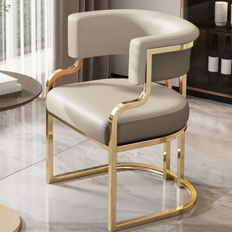 Ergonomic Dining Chairs Living Room Chaise Lounge Hotel Vanity Bar Kitchen Chair Modern Restaurant Sillas Comedor Furniture