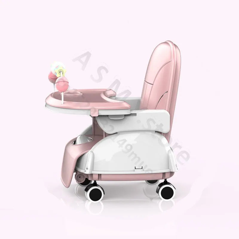 Chaise haute pliante pour bébé, chaise haute de salle à manger pour enfants, Table d'alimentation et chaise pour bébés, siège rehausseur pour tout-petits