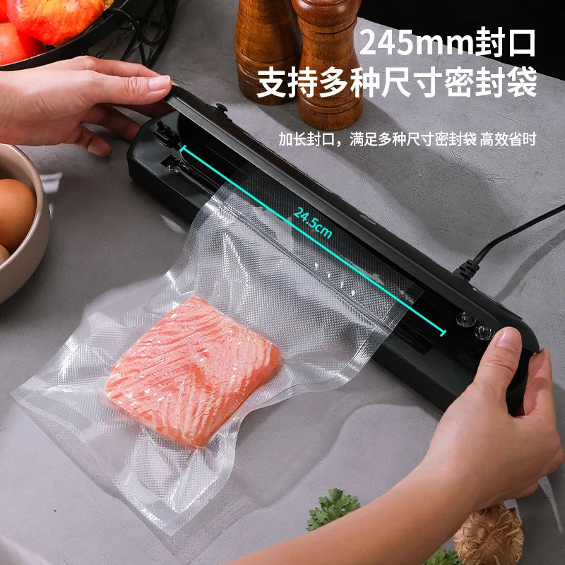 Xiaomi Mijia New Vacuum Sealer Packaging Machine 220V/110V with10pcs Vacuum Bags Household Green Food Vacuum Sealer Degasser