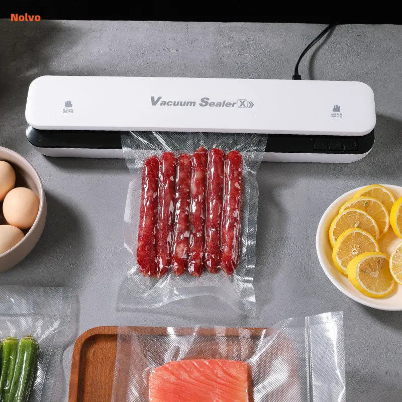 Portable 360W New Electric Vacuum Sealer Machine Automatic Food Vacuum Food Sealer Household Packaging Machine Vacuum Packer