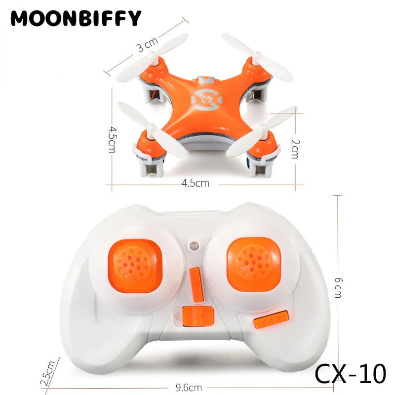 Lumière LED CX-10 Mini Drone RC hélicoptère Radio avion Mode sans tête Drone quadrirotor pour jouet télécommandé 6 axes pour enfant _
JASMIN LI