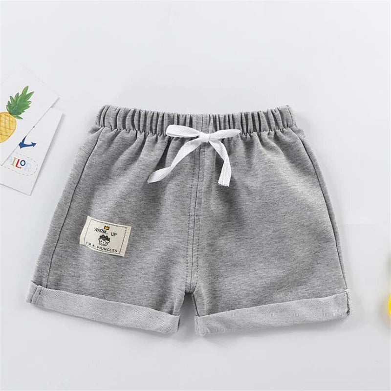 12M à 5T nouveau-né bébé Shorts pour garçon décontracté solide bébé enfants Shorts pantalons garçons Shorts d'été mince bébé garçon vêtements