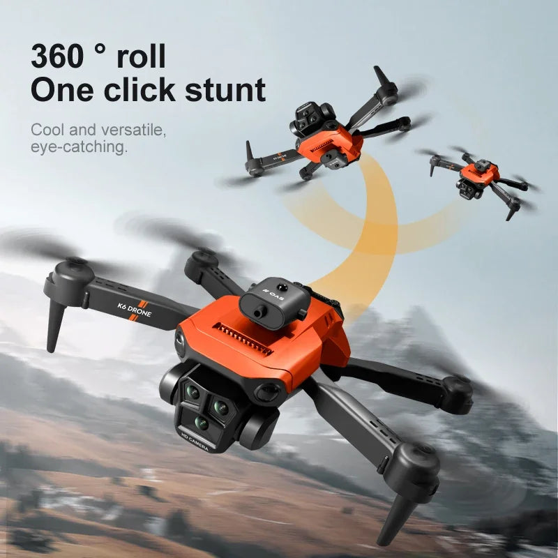 Mijia K6 Max Drone 8K GPS professionnel trois caméras grand Angle flux optique quadrirotor pour éviter les obstacles